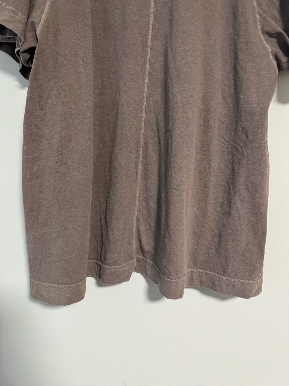 FP Movement by Free People Washed Brown Short Sleeve Crew Tee - Picture 9 of 10